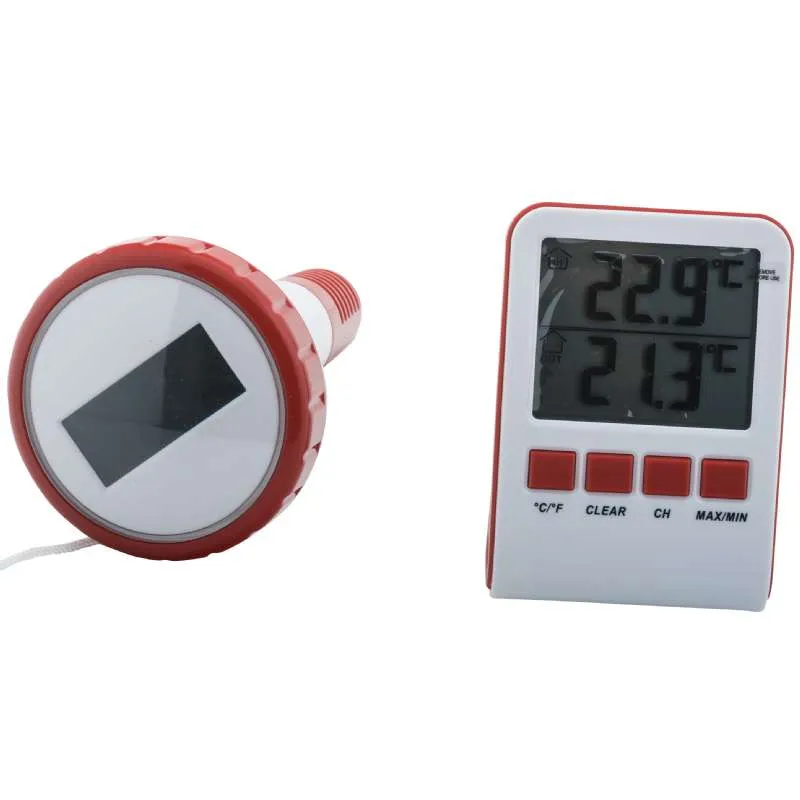 thermomètre de piscine et doseur pour pastilles 200g