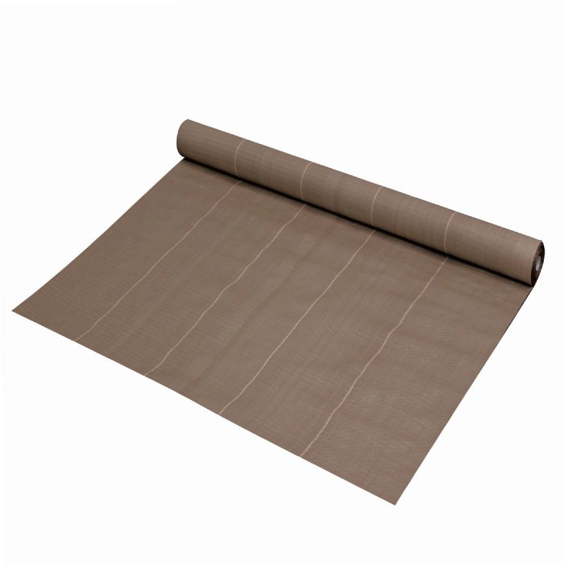 Toile Anti-mauvaises Herbes 200 G/m² - 1x50 M - Perméable, Résistante UV - Pour Potager Et Jardin