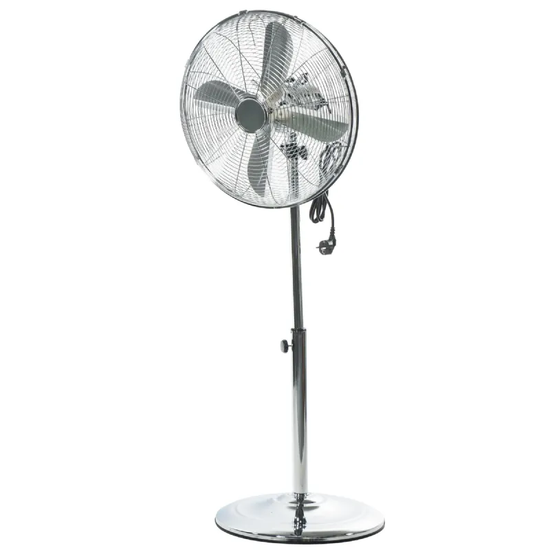 Ventilateur sur pied chromé Ø40cm