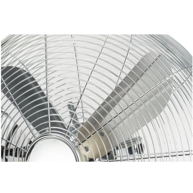 Ventilateur sur pied chromé Ø40cm