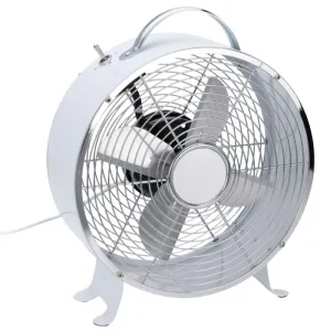 Ventilateur de table blanc 25w