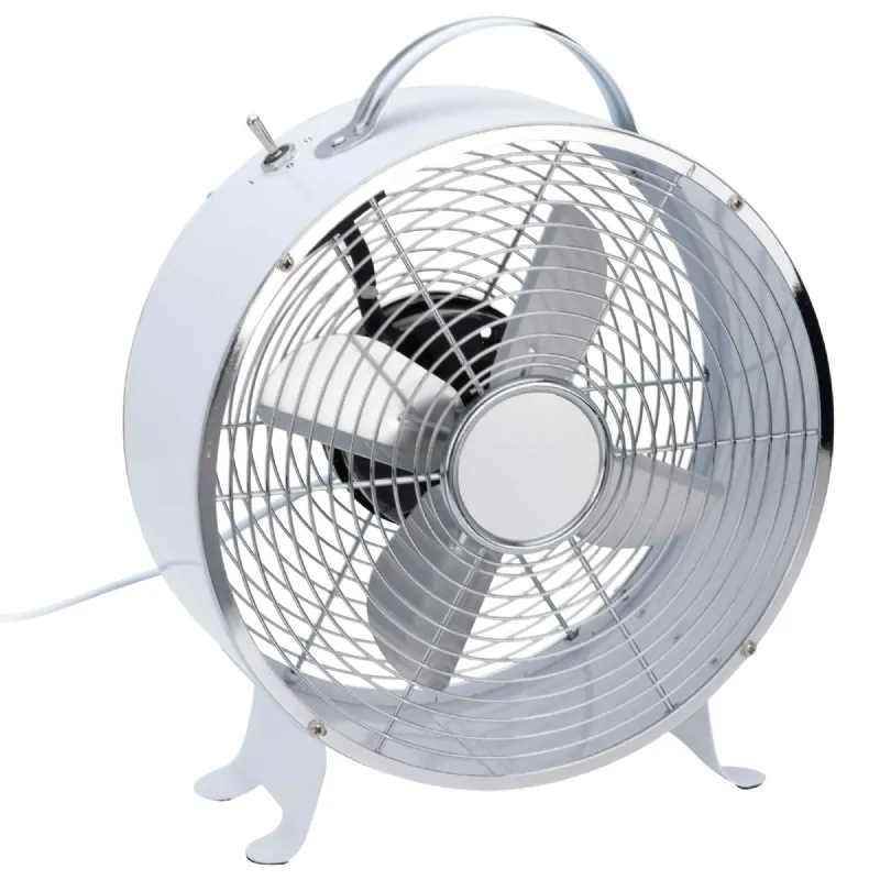 Ventilateur de table blanc 25w