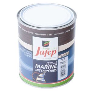 Vernis bois marine intempéries brillant 750 ml Jafep