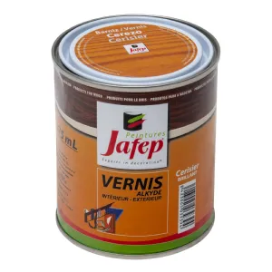 Vernis synthétique brillant cerisier Jafep