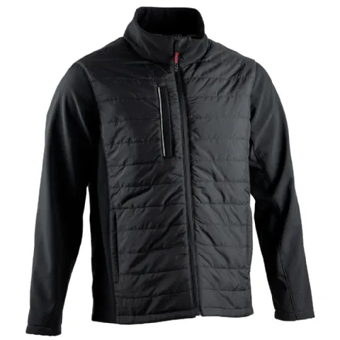 Veste bi-matière microfibre 300g-m2