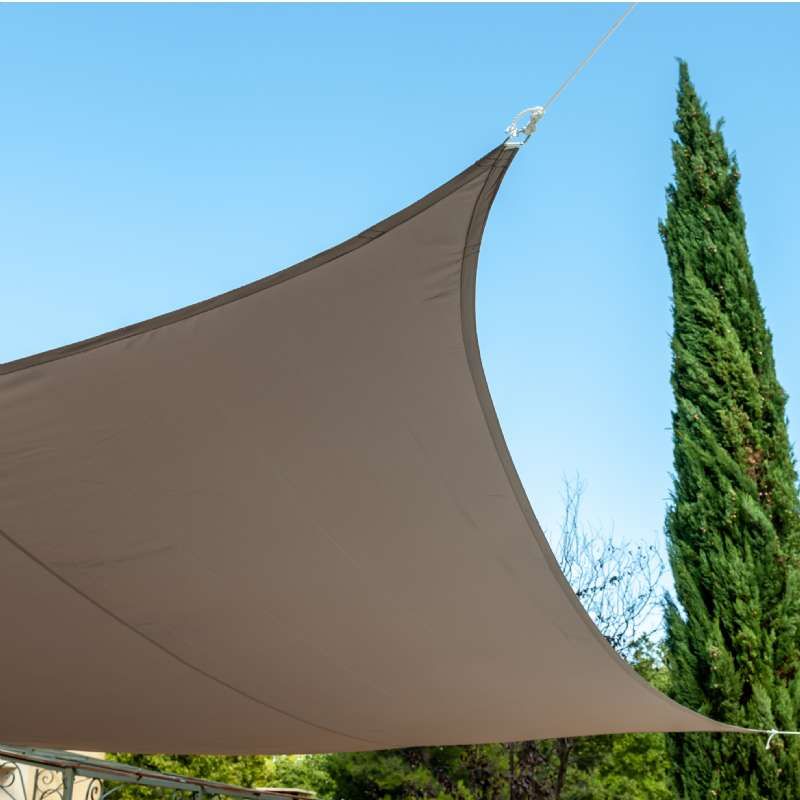 Voile d'ombrage  taupe WERKA PRO