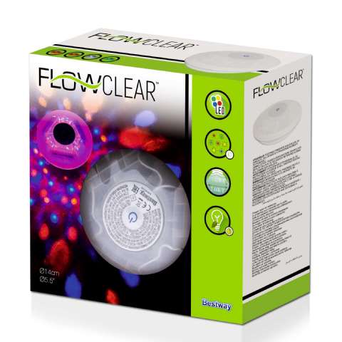 Lampe lumière led couleur flottante spa