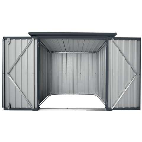 Abri jardin métal 1,3m² (1.47x0.86 h1.34m) Werkapro
