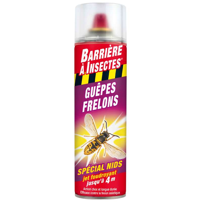 Aérosol guêpe frelon spécial nids 500ml