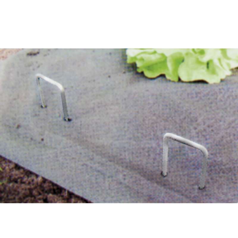 Lot de 40 Agrafes métalliques galvanisée Werkapro (15x4cm)