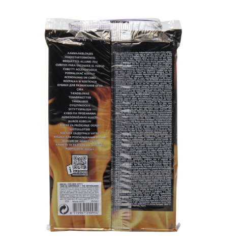 Allume feu 32 pièces 18x12x1,4cm - Provence Outillage - 1,19€ Allume feu 32 pièces 18x12x1,4cm