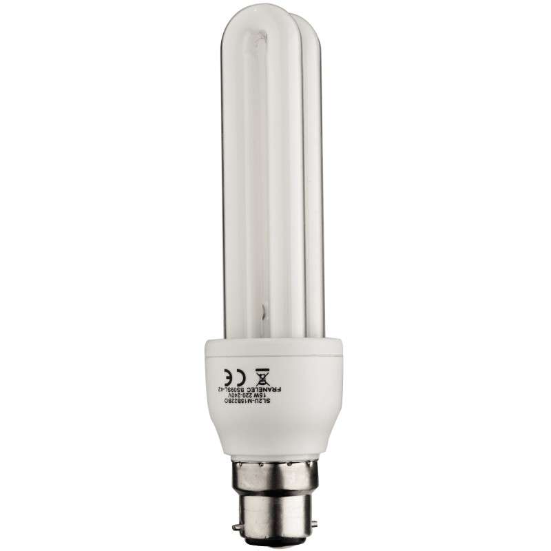 Ampoule basse consommation longue, 15w B22