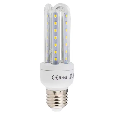 Ampoule led 3 tubes E27 14w blanc/froid