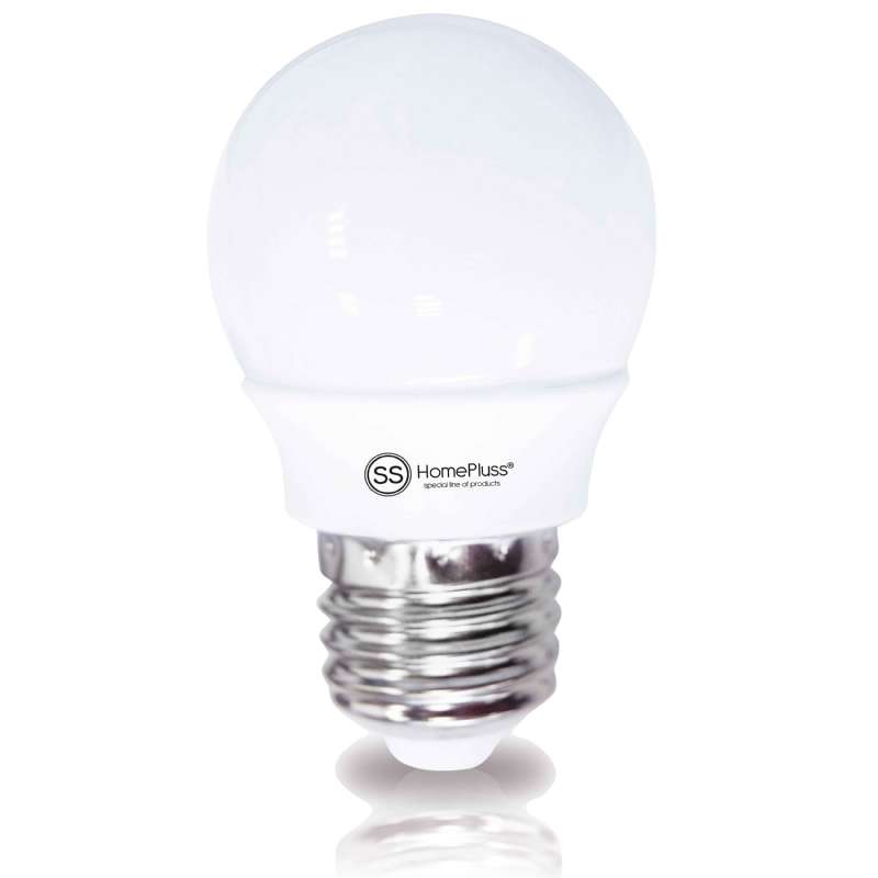 Ampoule led ronde e27 14w blanc/chaud - Homepluss - 8,99€ Ampoule led ronde e27 14w blanc/chaud