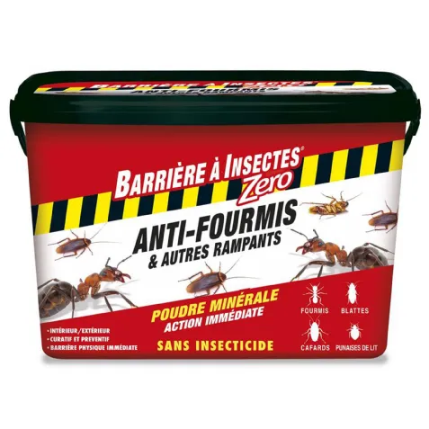 Barrière à Insectes Zero Anti-fourmis et Autres Rampants 2 KG