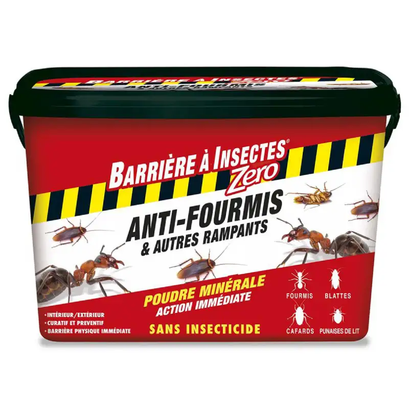 Barrière à Insectes Zero Anti-fourmis et Autres Rampants 2 KG