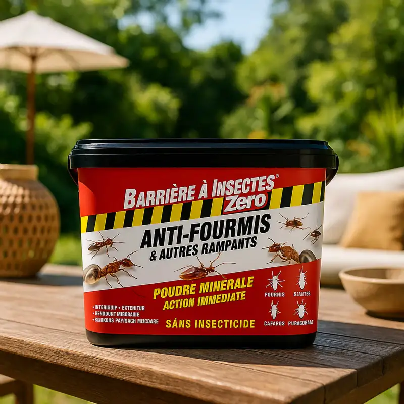 Barrière à Insectes Zero Anti-fourmis et Autres Rampants 2 KG