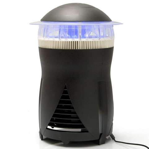 Électro-insecticide lumière LED et aspiration Mosquito-Zan (500m²) 