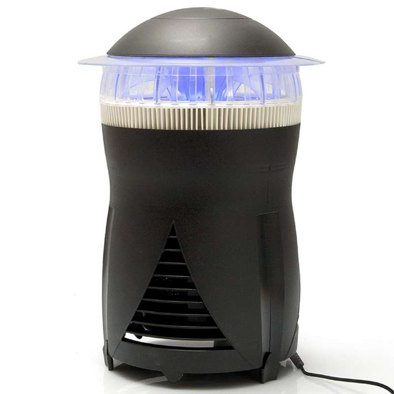 Électro-insecticide lumière LED et aspiration Mosquito-Zan (500m²) 