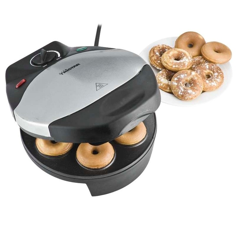 Machine à Donuts Clatronic DM3495 - Pour Faire Des Donuts Maison Facilement, Couleur Blanc
