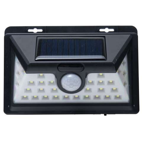 Applique solaire à led et détecteur de mouvement (32Leds-160 lumens) Werkapro - Werkapro - 12,99€ Applique solaire à led et détecteur de mouvement (32Leds-160 lumens) Werkapro