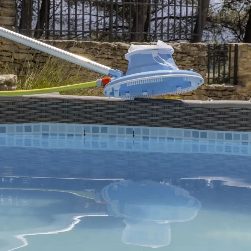 Aspirateur piscine rond avec filet WERKA PRO