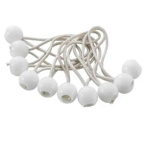 Attache rapide WERKA PRO pour bâche (lot de 10) blanc
