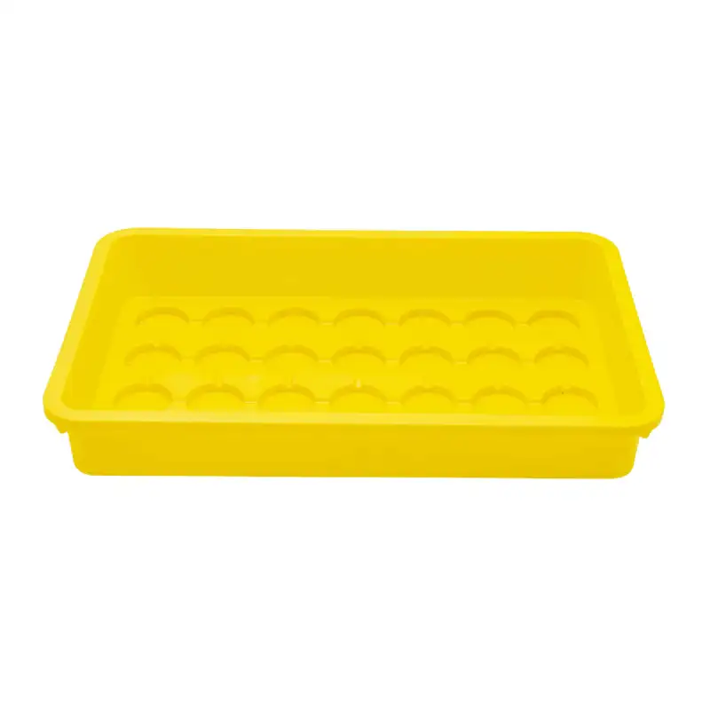 Bac à semis jaune 38 x 24 x 6cm