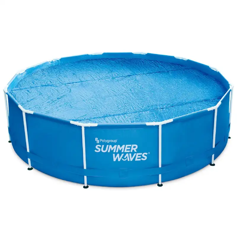 Bâche à bulles pour piscine ronde Summer-Waves