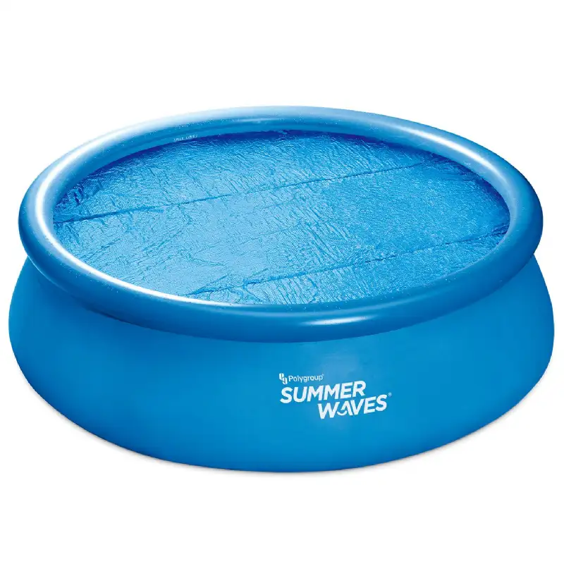 Bâche à bulles pour piscine ronde Summer-Waves