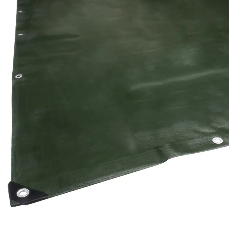 Bâche multifonctions noire et verte 240 g/m² WERKA PRO