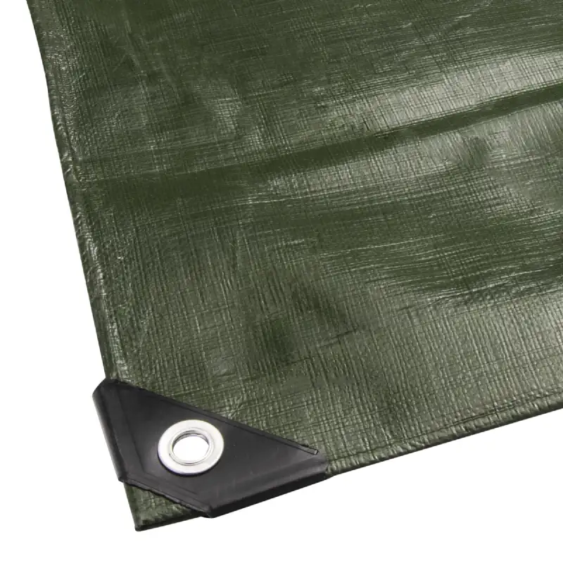 Bâche multifonctions noire et verte 240 g/m² WERKA PRO