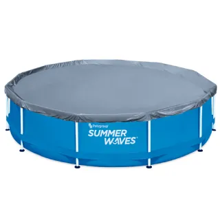 Bâche pour piscine ronde tubulaire Summer Waves