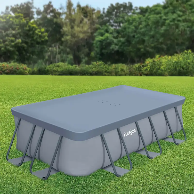 Bâche rectangle pour piscine tubulaire 4x2m Funsicle