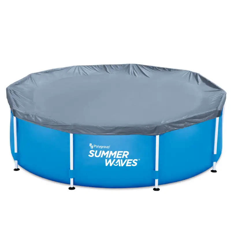 Bâche pour piscine ronde tubulaire Summer Waves