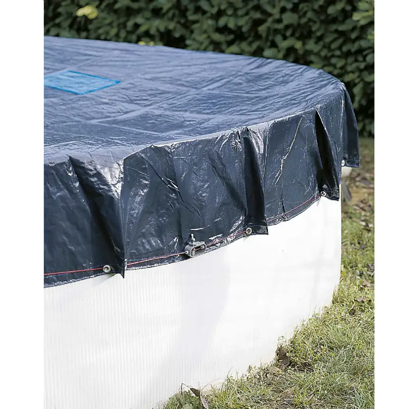 Bâche 240 g/m² pour piscine ronde Ø 5.4 m