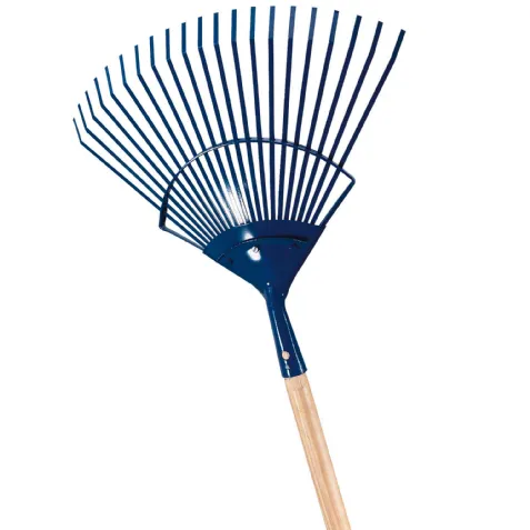 Balai à feuille avec manche bois WERKAPRO