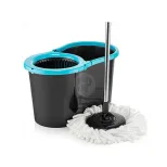 Balai serpillère rotatif avec seau