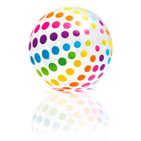 Ballon gonflable géant INTEX diam.107 CM - Intex - 4,79€ Ballon gonflable géant INTEX diam.107 CM