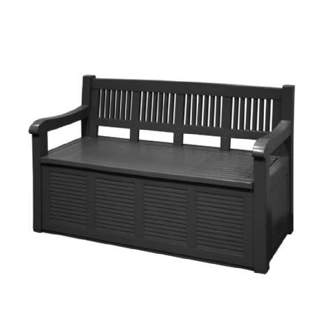 Coffre banc de jardin 130 x 60 x 85cm - Provence Outillage - 111,99€ Coffre banc de jardin 130 x 60 x 85cm