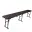 Banc pliant aspect bois 180x28x43cm