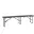 Banc pliant aspect bois 180x28x43cm