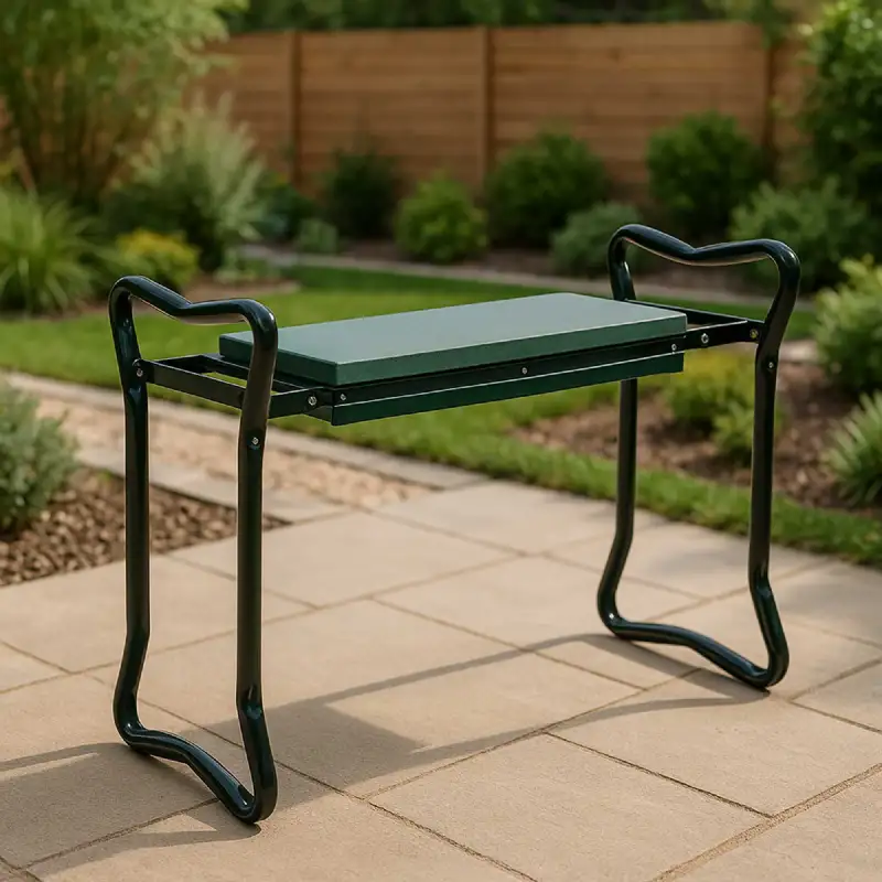 Banc pour jardiner