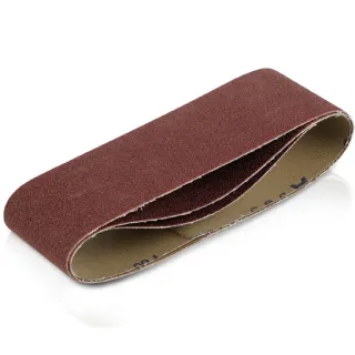 Lot de 3 bandes abrasives 75 x 533 mm