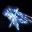 Guirlande glaçons bleue 40 LED