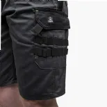 Bermuda de travail fondeur gris-noir LMA