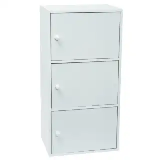 Meuble blanc à portes WERKA PRO