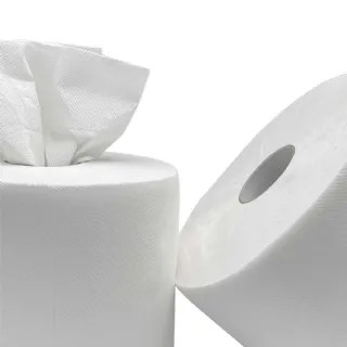 Bobine papier blanc 24x24cm 2 pieces