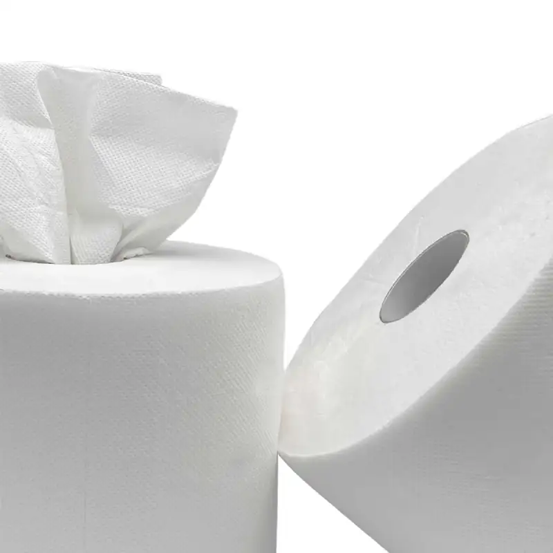 Bobine papier blanc 24x24cm 2 pieces