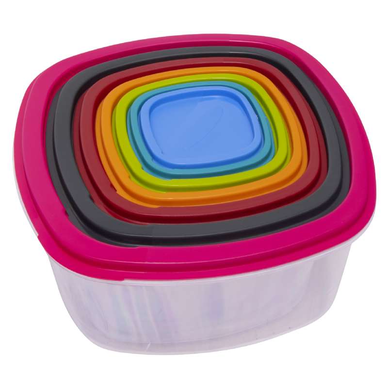 Boite plastique (7 pièces)